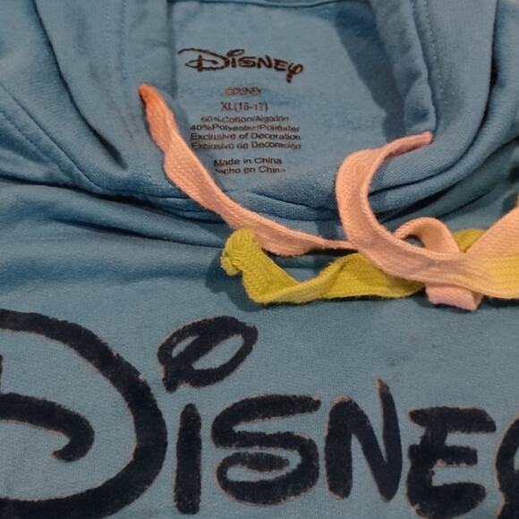 Disney Hoodie Sweatshirt Junior Women's Size XL 15-17 - Picture 2 of 4